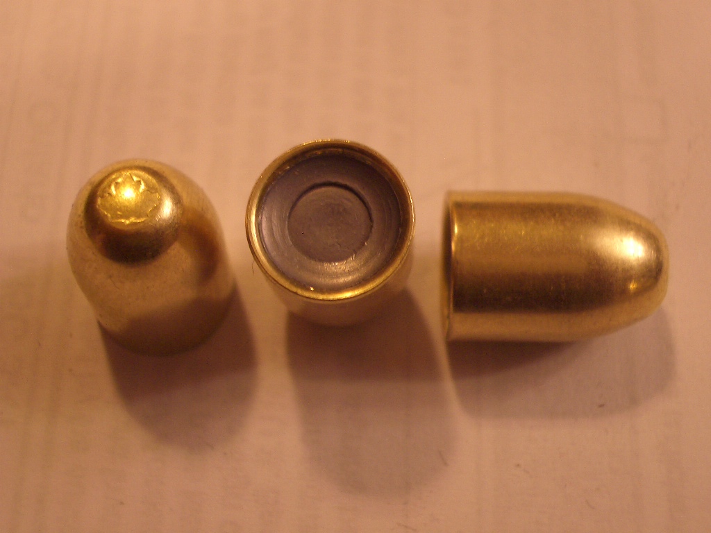 Match Grade Gold Leaf .45 bullet